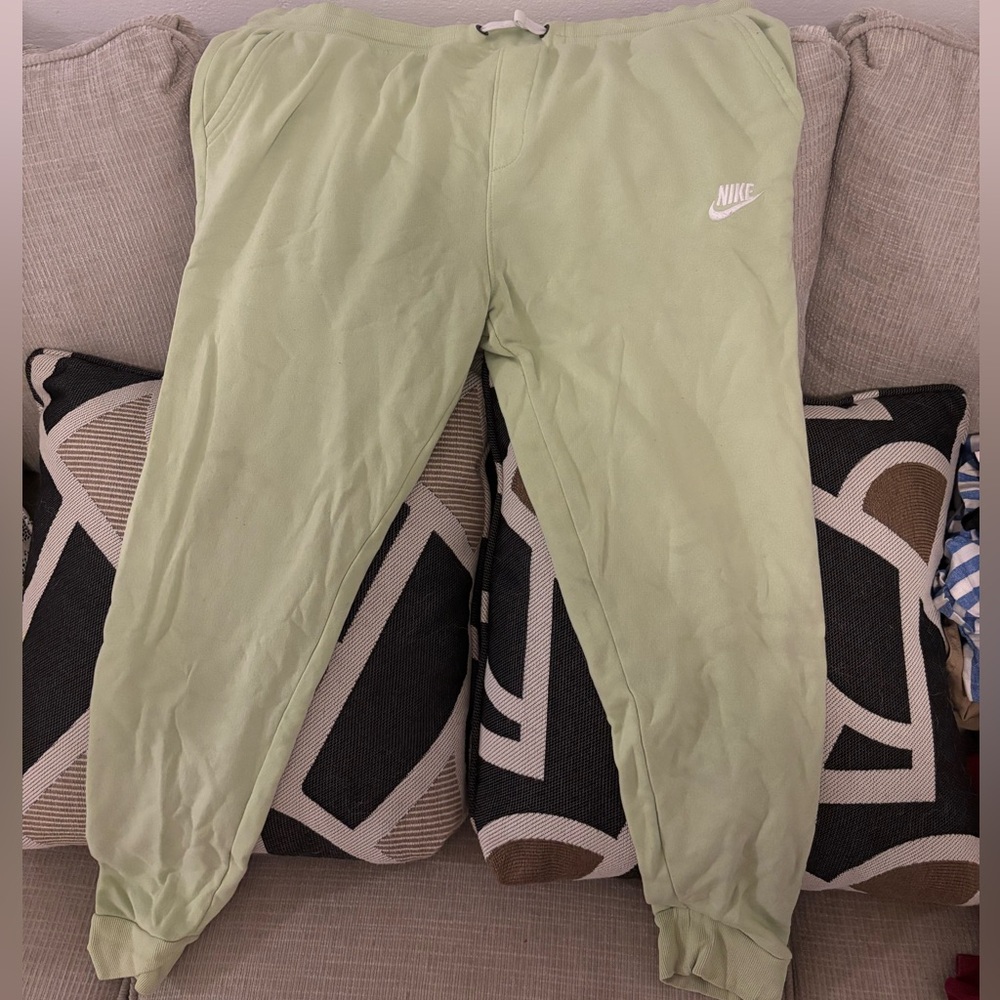 Nike Kids Light Green Sweatpants